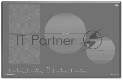 Индукционная варочная панель Maunfeld CVI804SFLGR Inverter серый