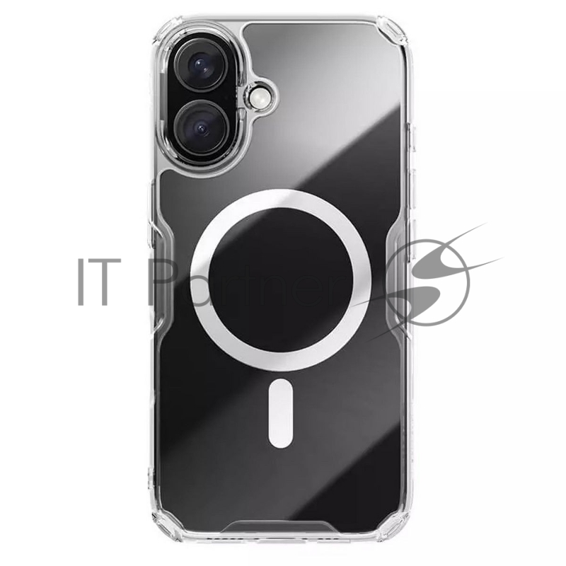 Чехол Nature TPU Pro Magnetic Case, белый, (AP iP16 Plus)