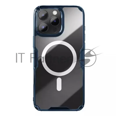 Чехол Nature TPU Pro Magnetic Case, синий, (AP IP16 Pro)