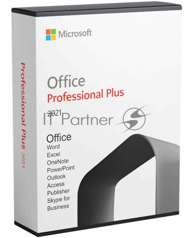 Лицензия на ПО Microsoft Office Professional Plus 2021 NoMedia dwnl Only/Euro