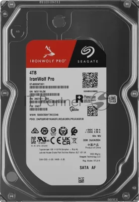 Жесткий диск HDD Seagate IronWolf Pro 4Tb 7200rpm SATA 256Mb 3.5"