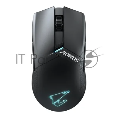 Мышь беспроводная/проводная Gigabyte GM-AORUS M6 черный, 26000 dpi, радиоканал, USB, кнопки - 8