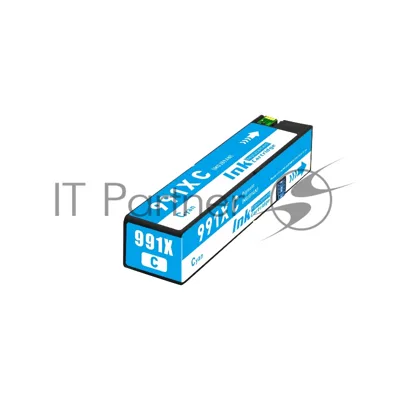 Струйный картридж NVPrint 991XL (NV-M0J90AE) Cyan для HP PageWide Pro 750/772/777 (260 мл) совместимый