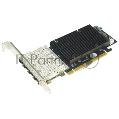 Сетевая карта 25G Quad Port SFP28 PCIe Ethernet Adapter with Intel E810-CAM1 Chipset