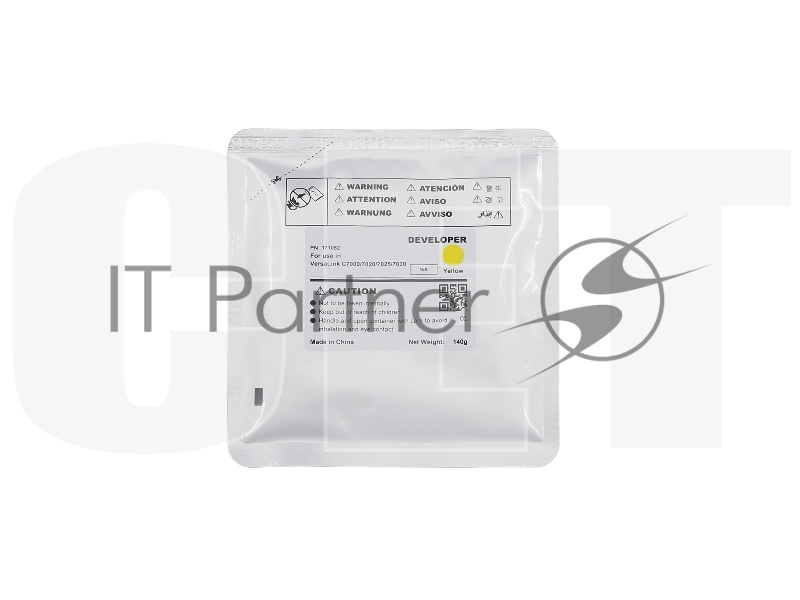 Девелопер CET для Xerox VersaLink C7000/C7020/C7025/7C030 Yellow (140г, 400000 стр.)