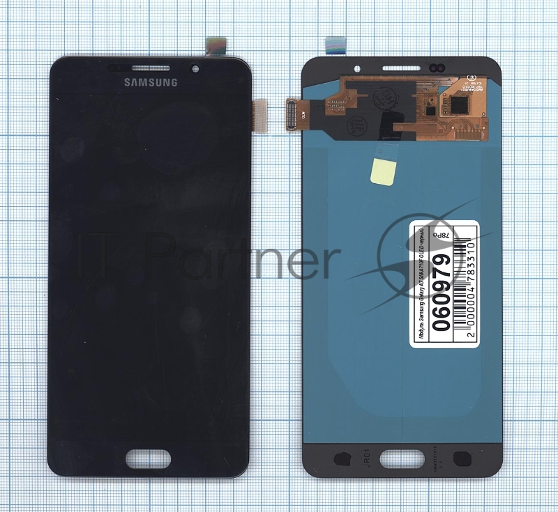 Дисплей для Samsung Galaxy A7 (2016) SM-A710F OLED черный