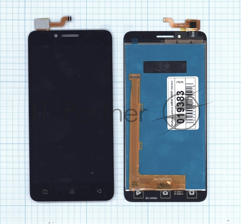 Дисплей для Lenovo A6600 A6800 черный
