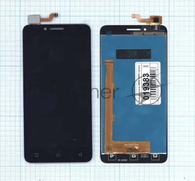 Дисплей для Lenovo A6600 A6800 черный