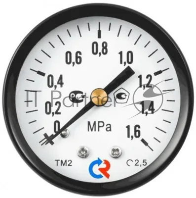 Манометр общетехнический осевой ТМ-310Т.00 0...0,6 МРа 1/4' 150С кл.2.5