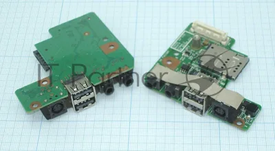 Плата питания для ноутбука HY-DE031 Dell Latitude E5400 с USB и Audio разъемами