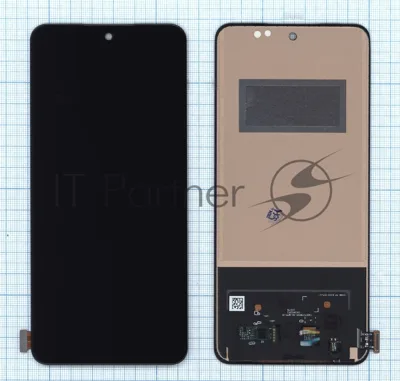 Дисплей для OnePlus Ace 2V, Nord 3 в сборе с тачскрином TFT черный