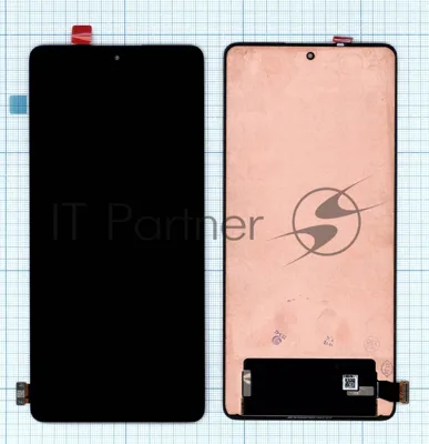Дисплей для Xiaomi Mi 11T/Mi 11T Pro в сборе с тачскрином (original lcd) черный