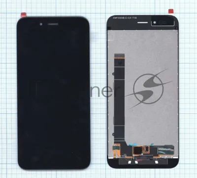Дисплей для Xiaomi Mi A1/Mi 5X черный