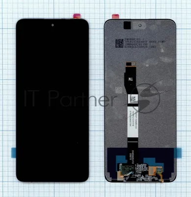 Дисплей для Xiaomi Poco X4 GT в сборе с тачскрином (IPS) черный