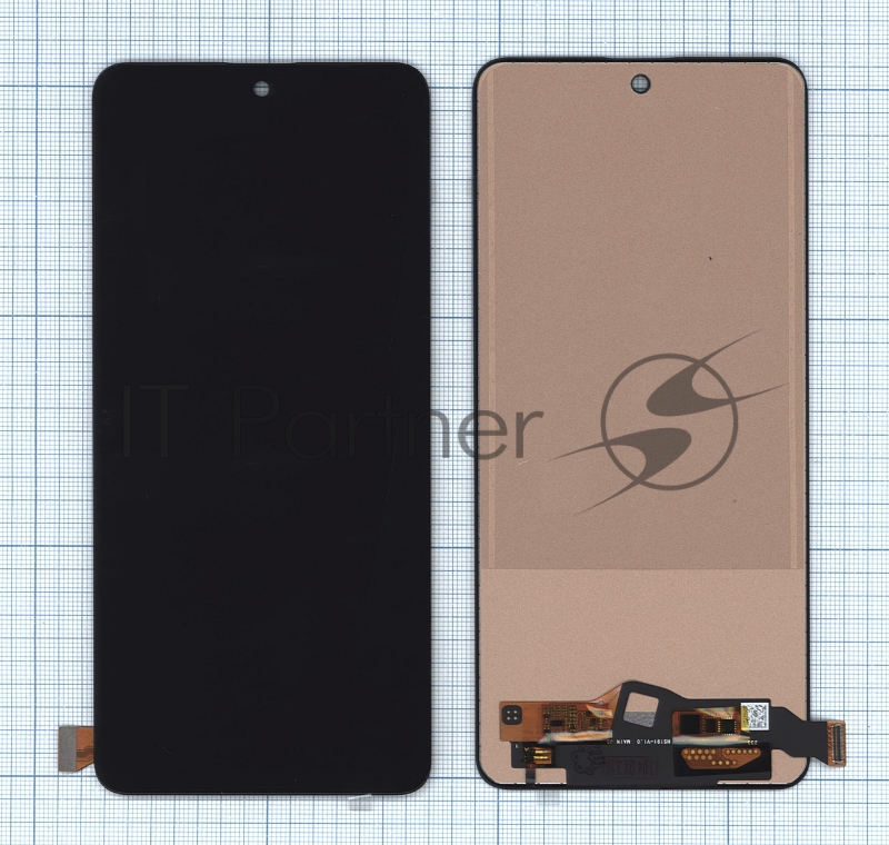 Дисплей для Xiaomi Redmi K60, Redmi K60 Pro в сборе с тачскрином (original) черный