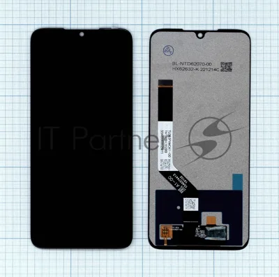 Дисплей для Xiaomi Redmi Note 7 HC черный