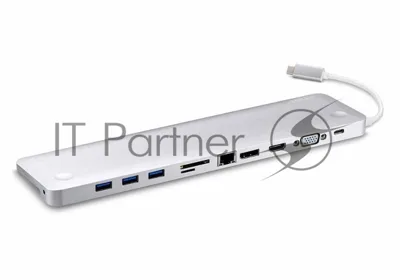 Док-станция ATEN UH3240-AT, USB, HDMI, HDMI/Ethernet/USB-A/USB-C/SDXC/SDHC/SD/microSDXC/microSDHC/microSD, USB Type-C