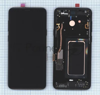 Дисплей (модуль) для Samsung Galaxy S9 Plus SM-G965F в сборе с тачскрином (Oled) черный