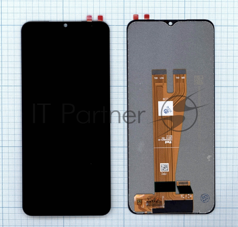 Дисплей (модуль) для Samsung Galaxy A04 SM-A045F в сборе с тачскрином черный