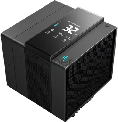 Кулер для процессора DEEPCOOL ASSASSIN IV VC VISION черный, 120 мм, алюминий/медь, 1800 об/мин, 29.3 дБ, 4 pin, 300 Вт, 172 мм