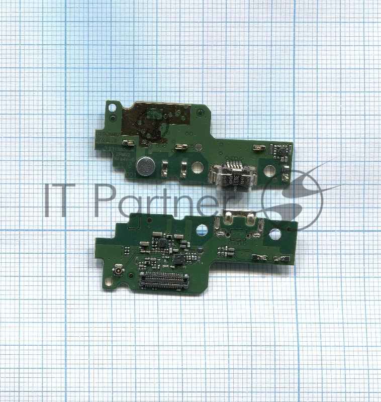 Плата разъема питания с микрофоном для Huawei Y6 II (CAM-L21)