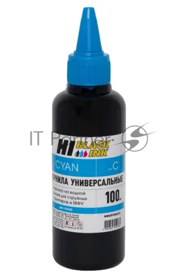 Чернила Hi-Black универсальные для Canon (Тип C-V1), C, 0,1 л.