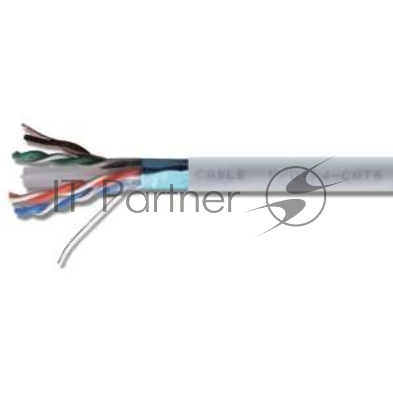 Кабель витая пара Rexant F/UTP cat.5e 1х2х24AWG solid CU PVC сер. (м)