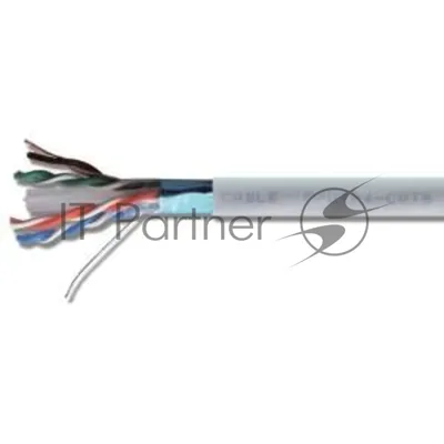 Кабель витая пара Rexant F/UTP cat.5e 1х2х24AWG solid CU PVC сер. (м)