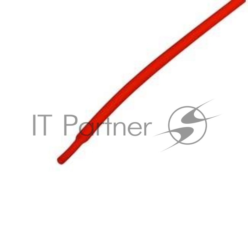 Трубка термоусадочная Rexant 10.0/5.0 1 м красный