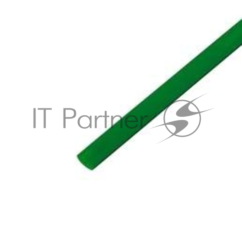 Трубка термоусадочная Rexant 3.0/1.5 1 м зеленый