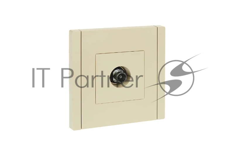 Розетка TV оконечная IEK FORTE&PIANO FP428 ваниль