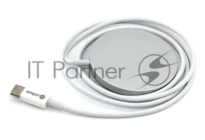 Беспроводное зарядное устройство Amperin 5V/3A, 9V/2A (Type-C 1m) 15W (YDS-TC015) белый