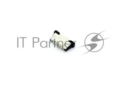 Разъем FPC Half Coverage Bottom Contact 1.0K-BX-4PWB 4 pin высота 2мм шаг 1мм