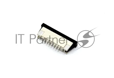 Разъем FPC Half Coverage Top Contact 1.0K-BS-8PWB 8 pin высота 2мм шаг 1мм