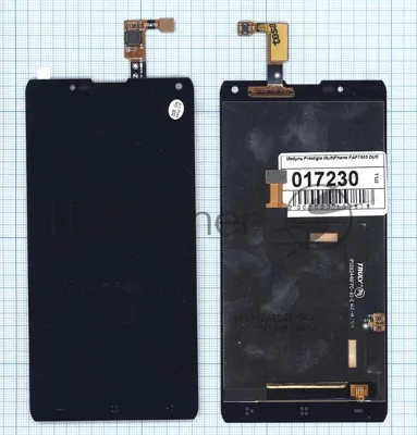 Дисплей для Prestigio MultiPhone PAP7505 DUO черный