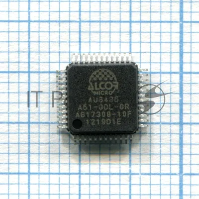 Микросхема Alcor AU6435A51-GDL-GR-A LQFP-48