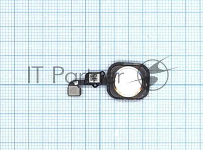 Кнопка HOME в сборе с механизмом и шлейфом для iPhone 6S/6S Plus золотая