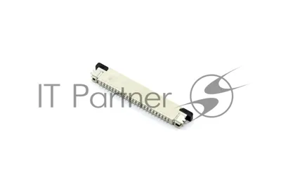 Разъем FPC Half Coverage Bottom Contact 0.8K-BX-24PWB 24 pin высота 2мм шаг 0,8мм