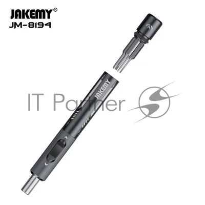 Отвертка Jakemy JM-8194 со встроенными битами