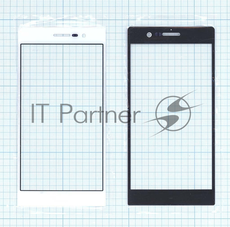 Стекло для Huawei Ascend P7 белое