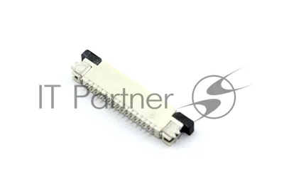 Разъем FPC Half Coverage Bottom Contact 0.8K-BX-16PWB 16 pin высота 2мм шаг 0,8мм
