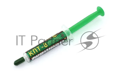 Термопаста КПТ-8 Connector, 10 г, 0.8 Вт/(м⋅К), шприц