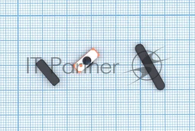 Комплект боковых кнопок для Apple IPad 2 черный