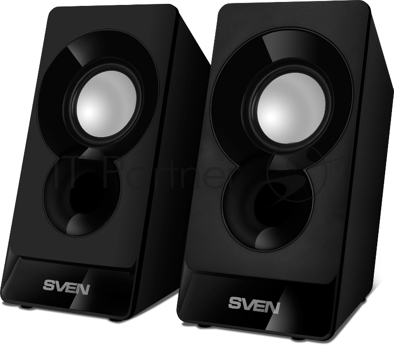 Акустическая система SVEN 300 2.0 черный 6Вт