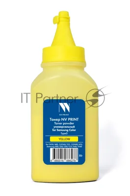 Тонер NVPrint для Samsung Color универсальный Type2 (50г) Yellow совместимый