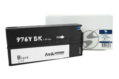 Картридж струйный NVPrint 976YC (NV-L0S20YC) черный для HP PageWide P55250/P57750dw MFP Managed (21000 стр) совместимый