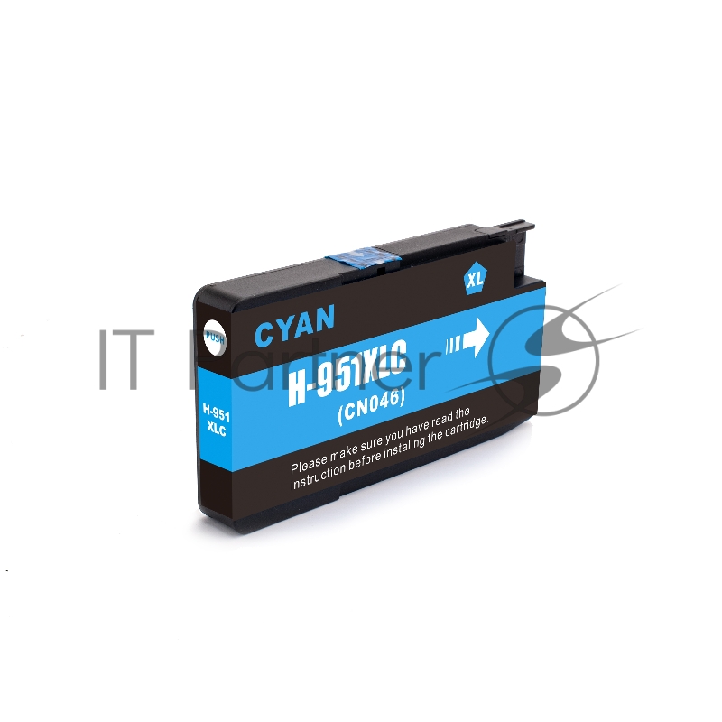 Картридж струйный NVPrint 951XL (NV-CN046AE) Cyan для HP OfficejetPro 251/276/8100/8615/8616/8600/8610/8620/8630/8640/8650/8660 (30 мл) cовместимый