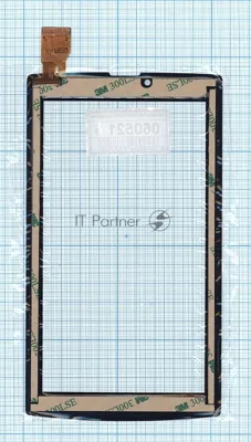 Сенсорное стекло (тачскрин) RP-250A-7.0-FPC-A3 ver.C черное