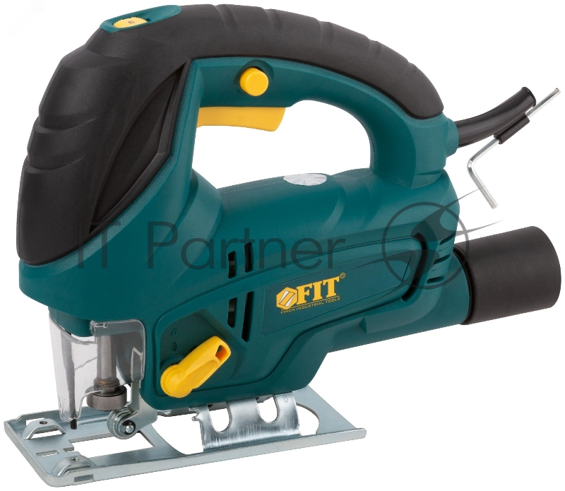 Лобзик Fit 80350, 600Вт, 0-3000 ход/мин, БзП, маятник, 65 мм, рез. накл., коробка