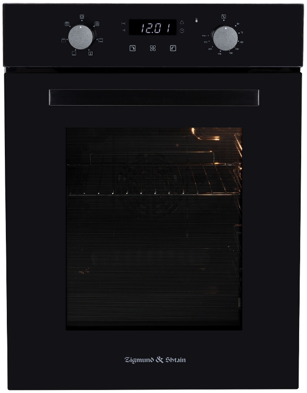 Духовой шкаф электрический Zigmund & Shtain E 173 B черный, 51 л